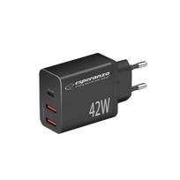 Esperanza EZC106K mains charger 42W Black, PCHESPEZC106K