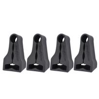 Car Door Lock Vibration Dampening Pad set Car Door Lock Noise Control Pad 4pcs 1 gray