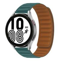 Magnetic straps for Samsung Galaxy watch 7/FE/4/5/6/classic/pro/Gear S3 Silicone correa bracelet HUAWEI GT 2e 3 4 Band 20mm 22mm 20mm black