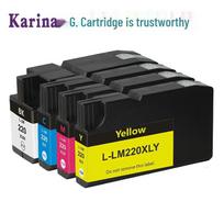 Compatible Cartridge for Lexmark LM220XL: OfficeEdge Pro4000c, Pro5500, Pro5500t Printers mėlyna