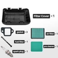 2026 Air Filter Kit For Honda GCV160= GCV190 GCV135 Engine Replacement With Cover Spark Plug= Easy Install Lawn Mower Parts China Mainland
