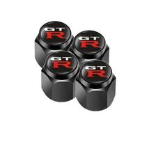 For Nissan Kks64PCS Car Styling Tire Valve Caps Metal Covers for Nissan GTR 370Z Livina Sylphy X-Trail Micra Murano Qashqai Rogue Decoration