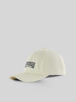 4F Kepurė su snapeliu strapback moteriška - kreminė S/M (58cm)