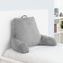 Skaitymo pagalvė su porankiais - InnovaGoods - Huglow - Pilka - 90x45x20 cm - Ergonomiška pilka