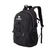 CAMEL Lauko neperšlampantis kuprinė, Alpinizmas, Didelės talpos, Kelionės, Sportas, A9W3C3135A Grynai juoda, 47*30*22cm, 22L juoda