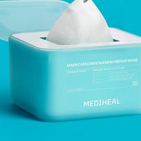MEDIHEAL Derma 365 Sheet Mask 30P Teatree Calming Moisture Mask white