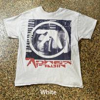 Aphex Twin Retro Music T-Shirt - Rare Logo Print Short-Sleeve Crew Neck Tee with Iconic Sound Designer Logo for Concerts S įvairiaspalvis