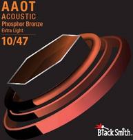 No Name BlackSmith AAPB-1047 Extra Light - struny do gitary akustycznej 3-pak