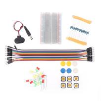 Elektroninis pradedančiojo rinkinys R3 Mini prototipų plokštė LED jungiamieji laidai Mygtukas Arduino „pasidaryk pats“