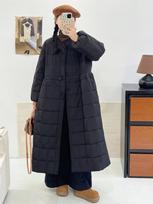 Johnature Women Forest-Style Plaid Jacket Winter Loose-Fit Versatile Long Coat Warm Simple Coats One Size