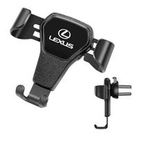 Car Phone Holder Air Vent GPS Stand Accessories For Lexus RX330 IS250 Ct200h ES300h RX350 IS300h NX300h RX400h ES350 GS300 GX470 UA9