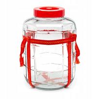 Fermentavimo stiklainis Tadar su dangčiu ir fermentacijos kamščiu, 23 l