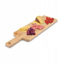 Bambukinė pjaustymo ir serviravimo lentelė Tadar su rankena, 59 × 15 cm