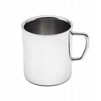 Tadar Metal nerūdijančiojo plieno puodelis su dvigubomis sienelėmis, 250 ml