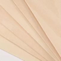 2MM Liepos medienos drožlės lazeriniam pjovimui, „pasidaryk pats“ projektams ir architektūriniams modeliams 20cm x 30cm, 4 pieces beige