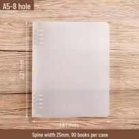 Loose-Leaf Binder Dividers: A4, B5, A5 Plastic Index Pages with 26, 20, or 30 Holes Single Cover