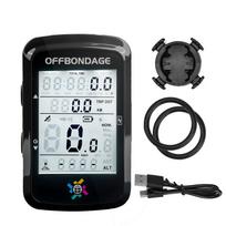 OFFBONDAGE GPS Bicycle Computer 2.6-inch Cycling Odometer Wireless Speedometer Waterproof Bike Digital Stopwatch  Cycling GPS