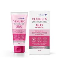 Dr. Reddy's Venusia Glo Facewash | Exfoliating & Brightening Formula | Reduces Dark Spots & Gives Instant Glow from 1st wash | Enriched with Glycol white