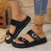 Anti-slip Shoes - New Style, Casual, Large Size, Thick Sole Slippers 35