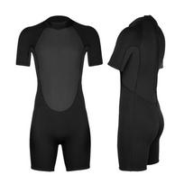 3mm Neoprene Short Sleeve Wetsuit Freediving Snorkeling Surfing Swimming Winter Warmth UV Protection Small