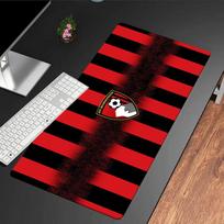 AFC Bournemouth mouse pad, rubber base, esports desk mat, mouse pad for gamers and office use, gaming desk , easy to clean mat 40cmx90cm(15.7x35.4inch)