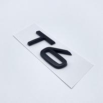 3D Car Styling Chrome Glossy Black Sticker Tail Emblem Rear Decal Letters Logo Badge For Volvo B3 B4 B5 B6 T4 T5 T6 T8 AJ7
