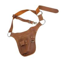 PU Material Tool Pouch Punk Style Utility Belt Growers Equipment Hip Bag  Lawn Care