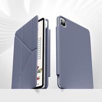 ZOYU magnetinis dėklas iPad Pro 11 13 colių, iPad Pro 12.9 Air 11 Air4/5 10.9, su magnetiniu nuimamu Y formos sulankstomu dangteliu iPad Pro5 11 2024