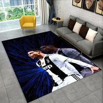 CR11 Ožys R-Ronaldo Futbolo Žvaigždė Kilimas Žaidimų Kambariui Miegamajam Svetainei Sofai Namų Dekoras, Vaikų Plotas Kilimas Neslystantis Grindų Kilimėlis 40x60cm