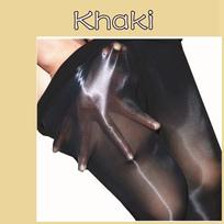 High Waist Oil Shiny Tights For Women Lingerie Hot Ultrathin 1-Line Gloss Sexy Pantyhose  Sheer Nylon Bling Stockings Medias One Size white