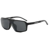 Flip Updown Outdoor Sports Sunglasses Polarized Cycling Clip on Goggles Men Women Wind Proof Driving TR90 Night Vision Eyewear gray