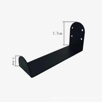 Ski, Surf, and Skateboard Wall Mount Hanger Rack black