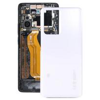 Stiklinis galinis dangtelis su baterija, skirtas Xiaomi 11t/11T pro mėlyna