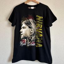 Kurt Cobain NIRVANA T-shirt Black Size M XXXL