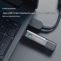Kingston IKLP50G2 Metal Encrypted USB Flash Drive gray