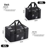 Foldable Outdoor Camping Bag: Large-Capacity Storage for Kitchenware & Tableware 30L juoda