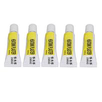 5PCS CPU Thermal Paste 300℃ Heat Resistant Insulated Thermal Silicone Grease for 3D Printer yellow