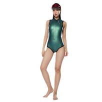 2mm Neoprene Wetsuit Top Freediving Snorkeling Swimming Surfing Womens Thermal Bodysuit Vest XS