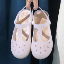 Women's Summer Breathable Lightweight Anti-Slip Flat Closed-Toe Clog Sandals, Comfortable Indoor And Outdoor Casual Footwear. 36 dramblio kaulas