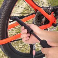 Bicycle Bike Cycling Tyre Air Pump Portable Nylon Mini 120 PSI Inflator red