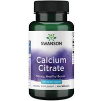 Calcium Citrate - Kalcio citratas - 20 mg - N60 - Swanson