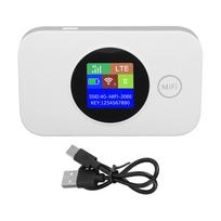 4G Mobile WIFI Hotspot Router with Micro SIM Card Slot 8-10 Users 3000mAh Battery for Home Office Travel Support 5G SIM Card