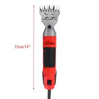 110/220V 1000W Shear Wool Cut Goat Pet Animal Shearing Supplies Farm Cut Electric Sheep Pet Hair Clipper Shearing Kit gray
