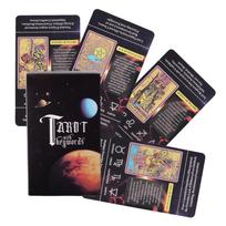 Tarot Oracle Cards Portable Tarot With Heywords Psychological Oracle Deck gray