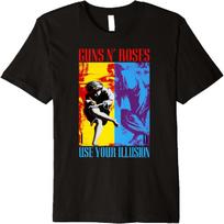 Guns N' Roses Illusions Tour Premium T-Shirt S