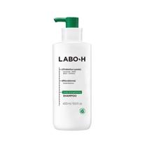 LABO-H Plaukų šaknų stiprinimo klinikinis šampūnas 400ml – Plaukų slinkimo simptomų palengvinimas ir galvos odos priežiūra, 1 vnt. white