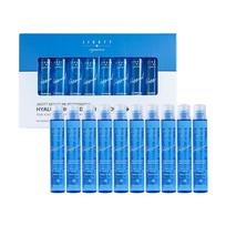 Jigott Ekstremaliai pažeistų plaukų ampulė Signature Professional Hialurono rūgštis Atstatanti 1 rinkinys (10 vnt) 13ml 1 vnt. blue