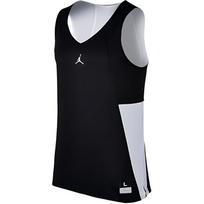 Jordan Dvikryptė spalvų blokų krepšinio liemenė Vyriški viršutiniai drabužiai Juoda 865849-060 XXXL white