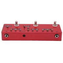 Gitaros Pedalas Multi Efektai Metalinis Viskas viename True Bypass Buferis Elektrinei Bosinei Gitarai DC 9V red