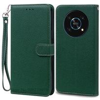 Magic 4Pro 4Lite Magic4 Case For Honor Magic 4 Pro Case Leather Flip Cover For Honor Magic 4 Lite 5G Case Wallet Cover For Magic 4 purple